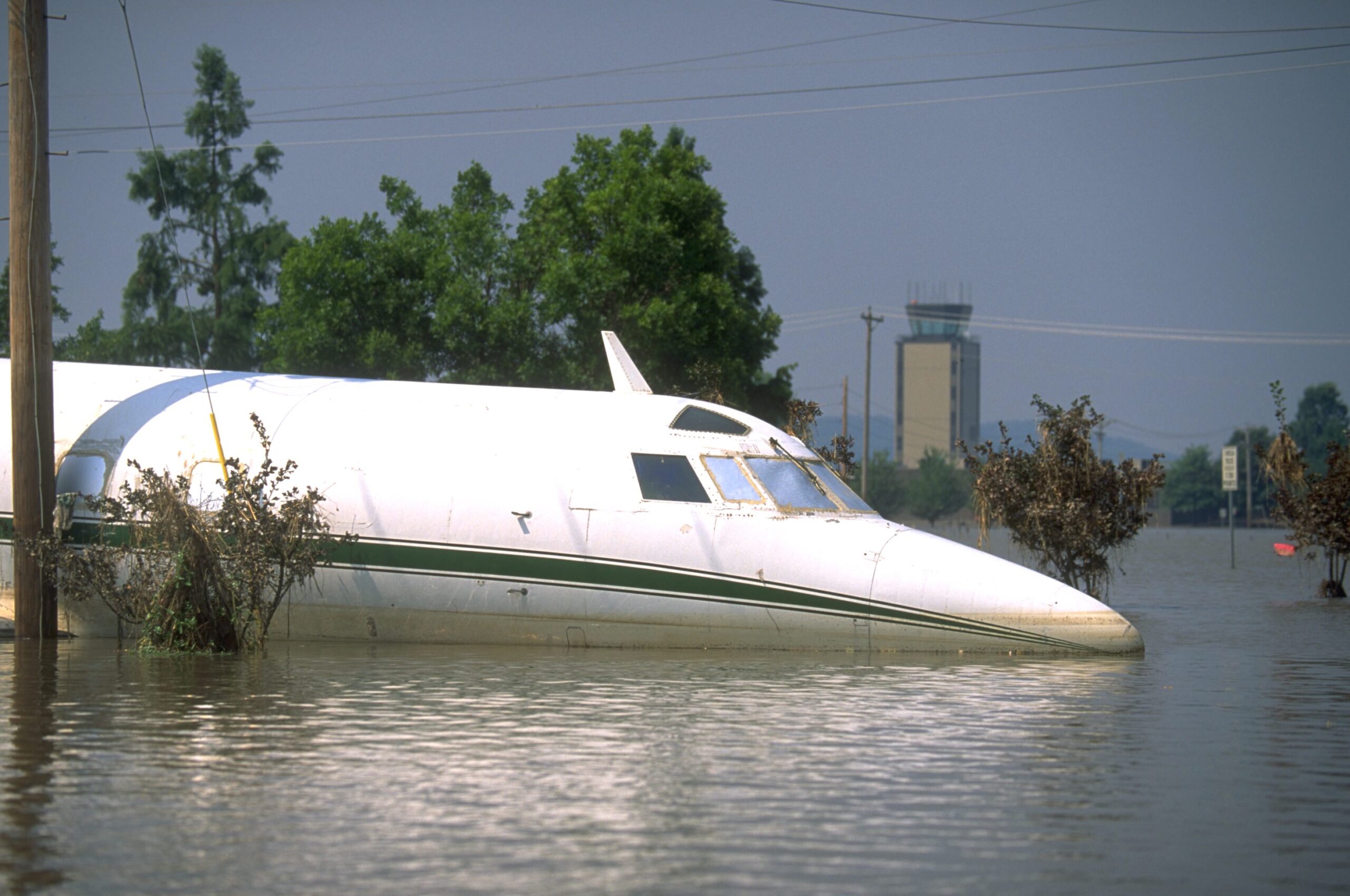 #20 Flooded Chesterfield Airport, 1993