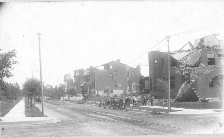 #24 The Compton Heights neighborhood, laid out in 1889, was an early planned residential development.