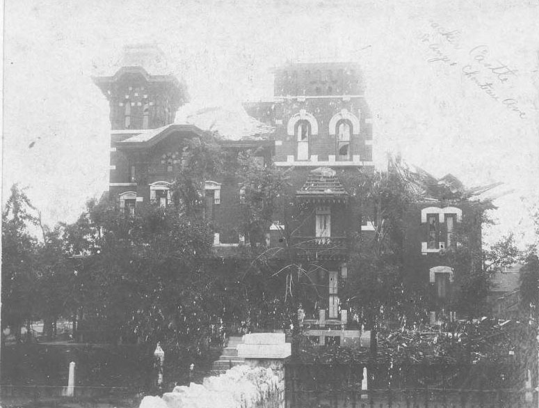 #61 The Cracker Castle, severely damaged, 1896