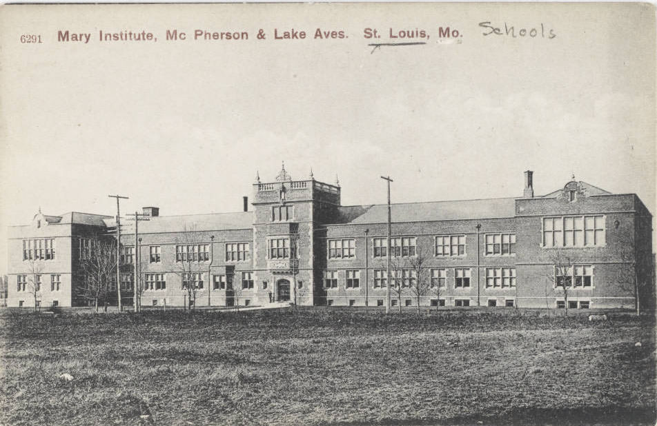 #111 Mary Institute, McPerson & Lake aves., St. Louis, 1910
