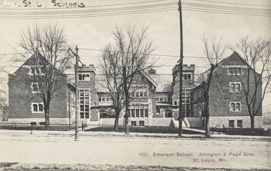 #112 Emerson School, Arlington & Page aves., St. Louis, 1910