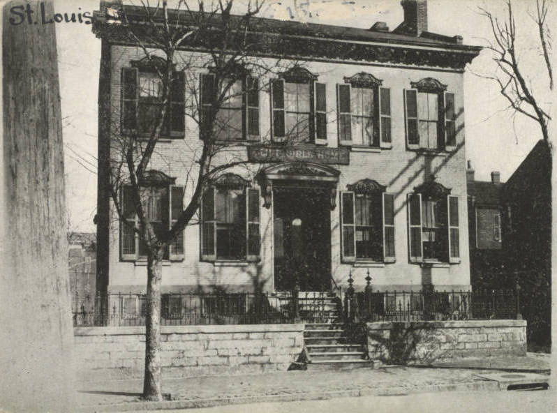 #118 Blind Girls’ Home, 1214 N. Garrison Avenue, St. Louis, 1910