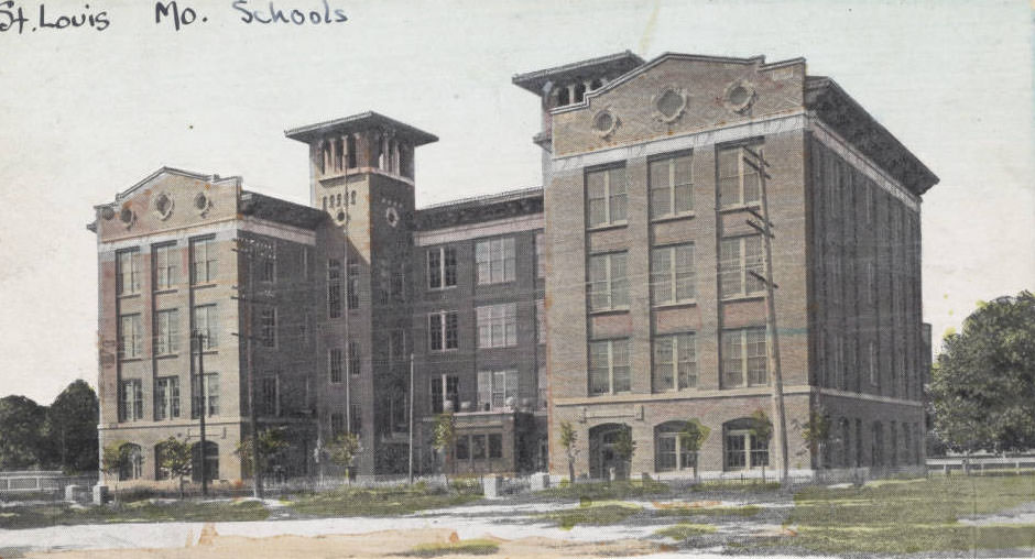 #119 Eugene Field School, Olive St. & Taylor Ave., St. Louis, 1910
