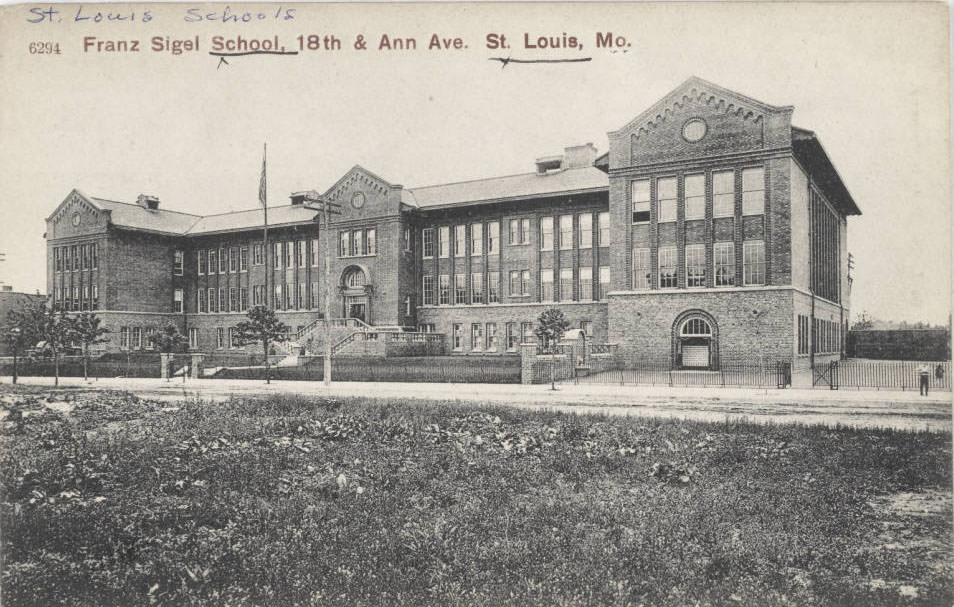 #137 Franz Sigel School, 18th & Ann Ave., St. Louis, 1910