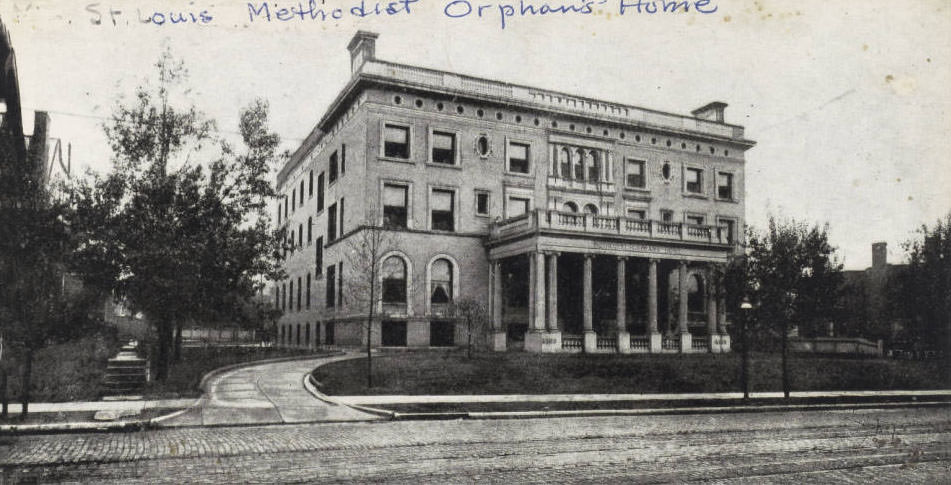 #142 The Methodist Orphan Home, 4385 Maryland Avenue, St. Louis, Missouri, 1910