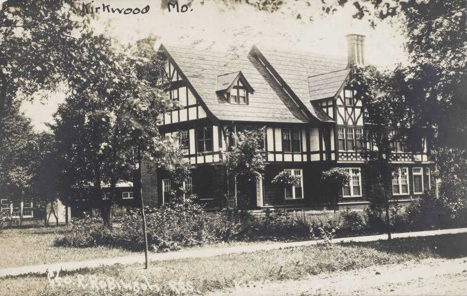#162 R. Robinson residence, Kirkwood,1912