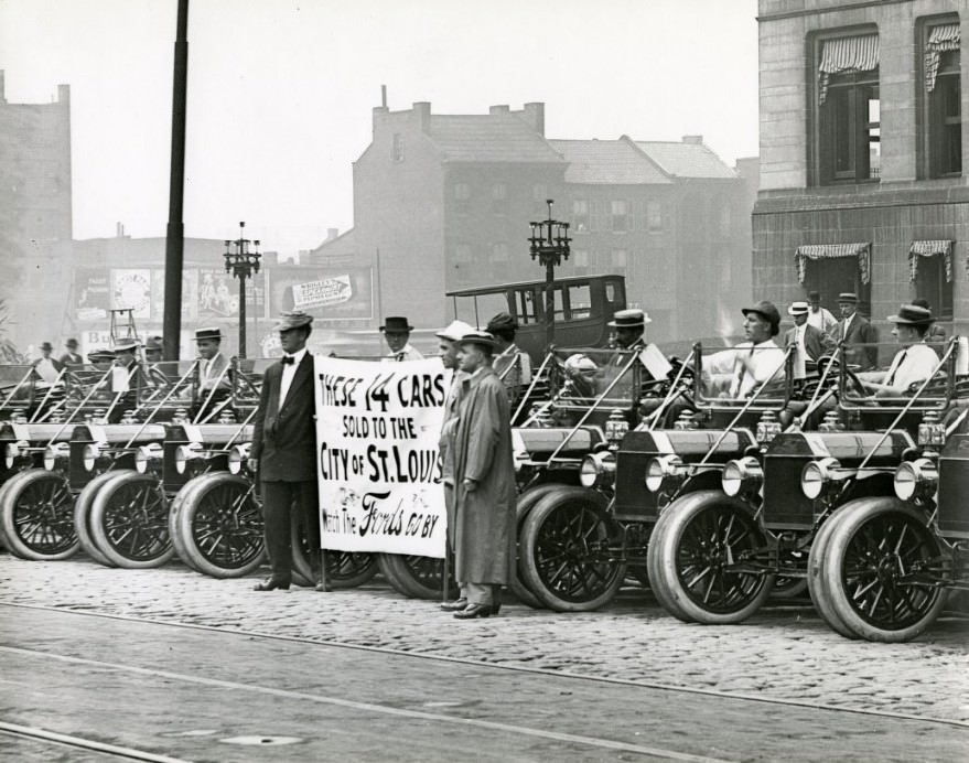 #21 Cars Sold to the City of St. Louis, 1910