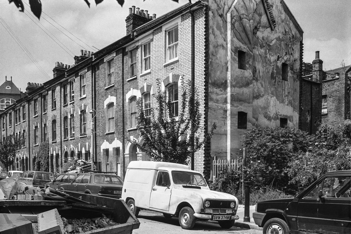 #27 Bonnington Square, Vauxhall, Lambeth, 1989