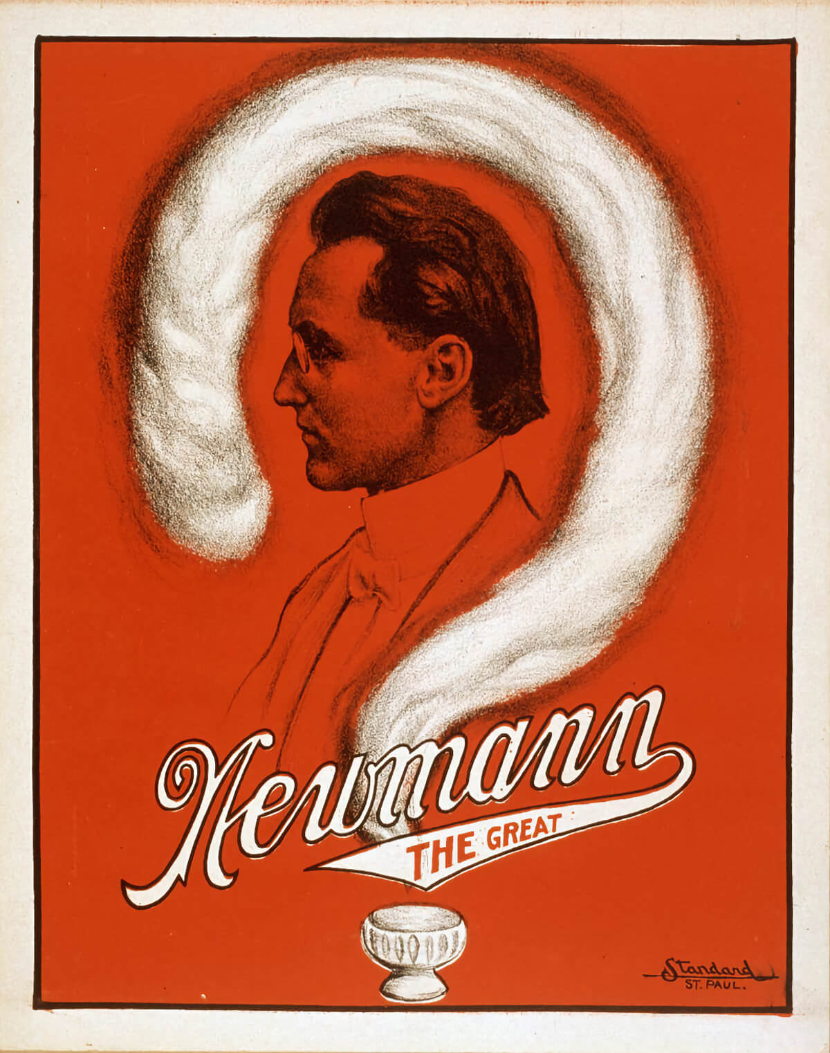 #5 Newmann the Great (C .A. George Newmann) , Magic Poster.