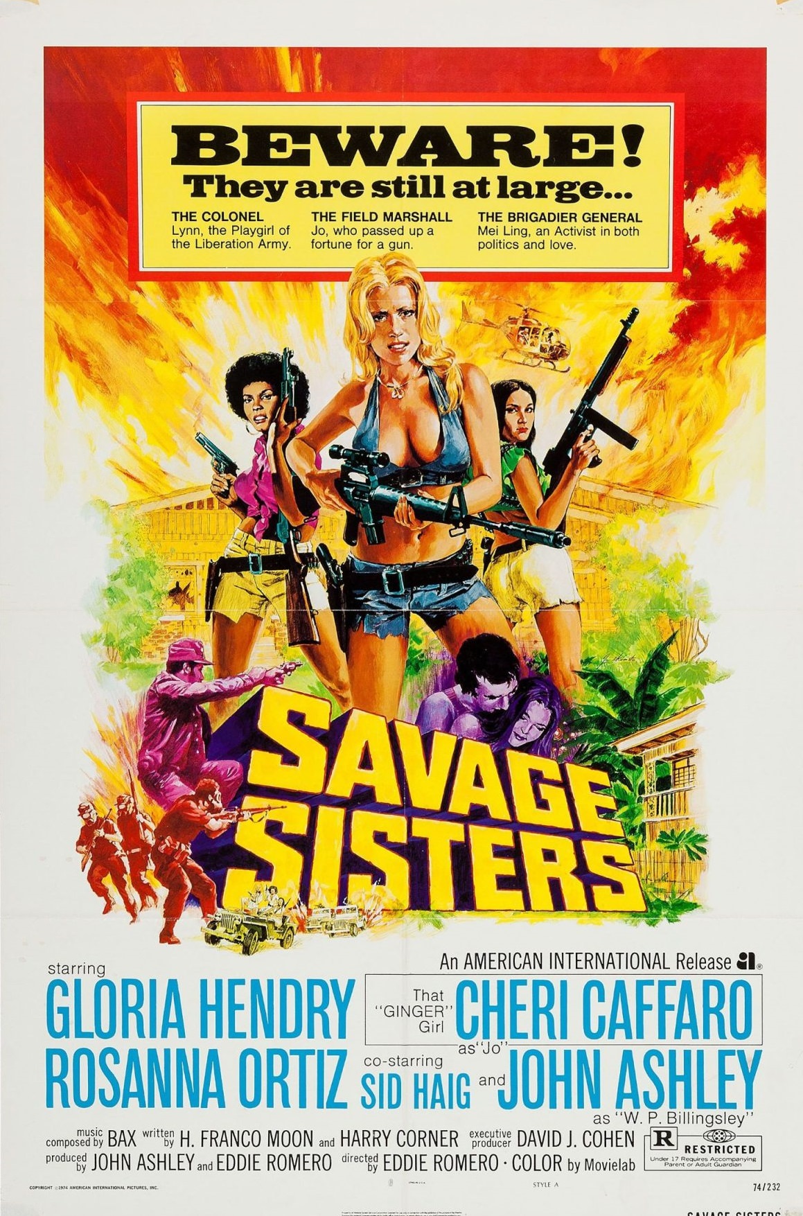 #19 Savage Sisters (1974).