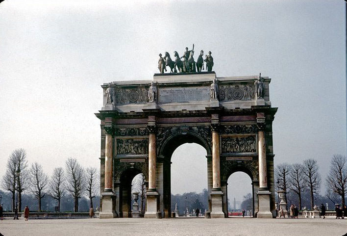#90 Arc de Triomphe du Carrousel, May 1959