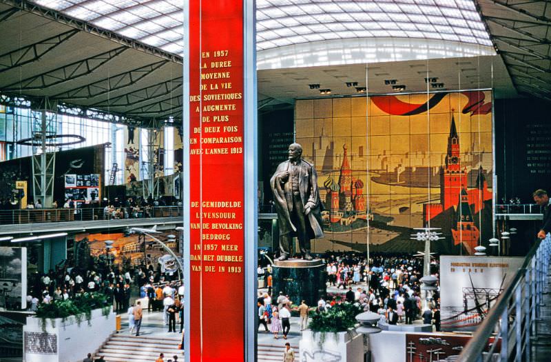 #113 Inside the Soviet Pavilion.