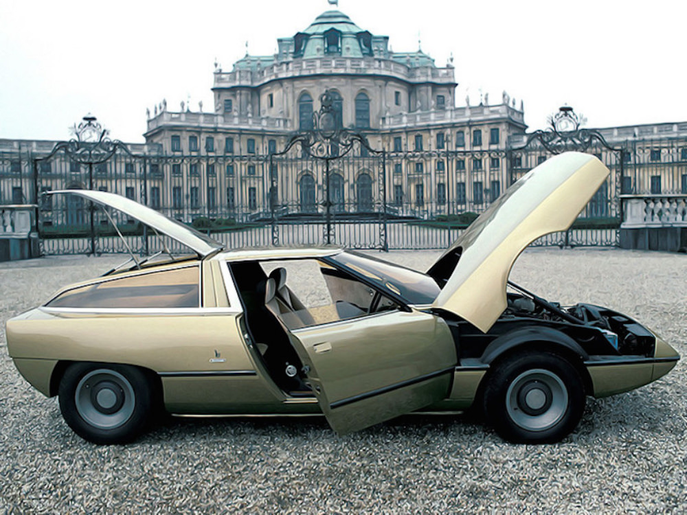 1972 Citroën GS Camargue Concept by Bertone and Citroën with Revolutionary Flat-Four Engine Vehicles