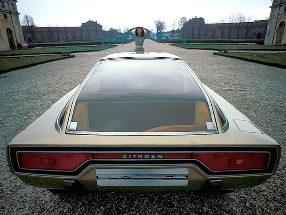 1972 Citroën GS Camargue Concept by Bertone and Citroën with Revolutionary Flat-Four Engine Vehicles