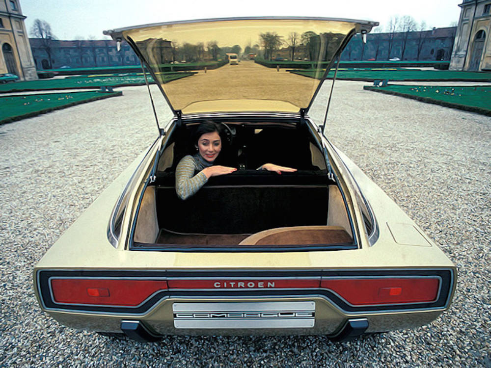 1972 Citroën GS Camargue Concept by Bertone and Citroën with Revolutionary Flat-Four Engine Vehicles