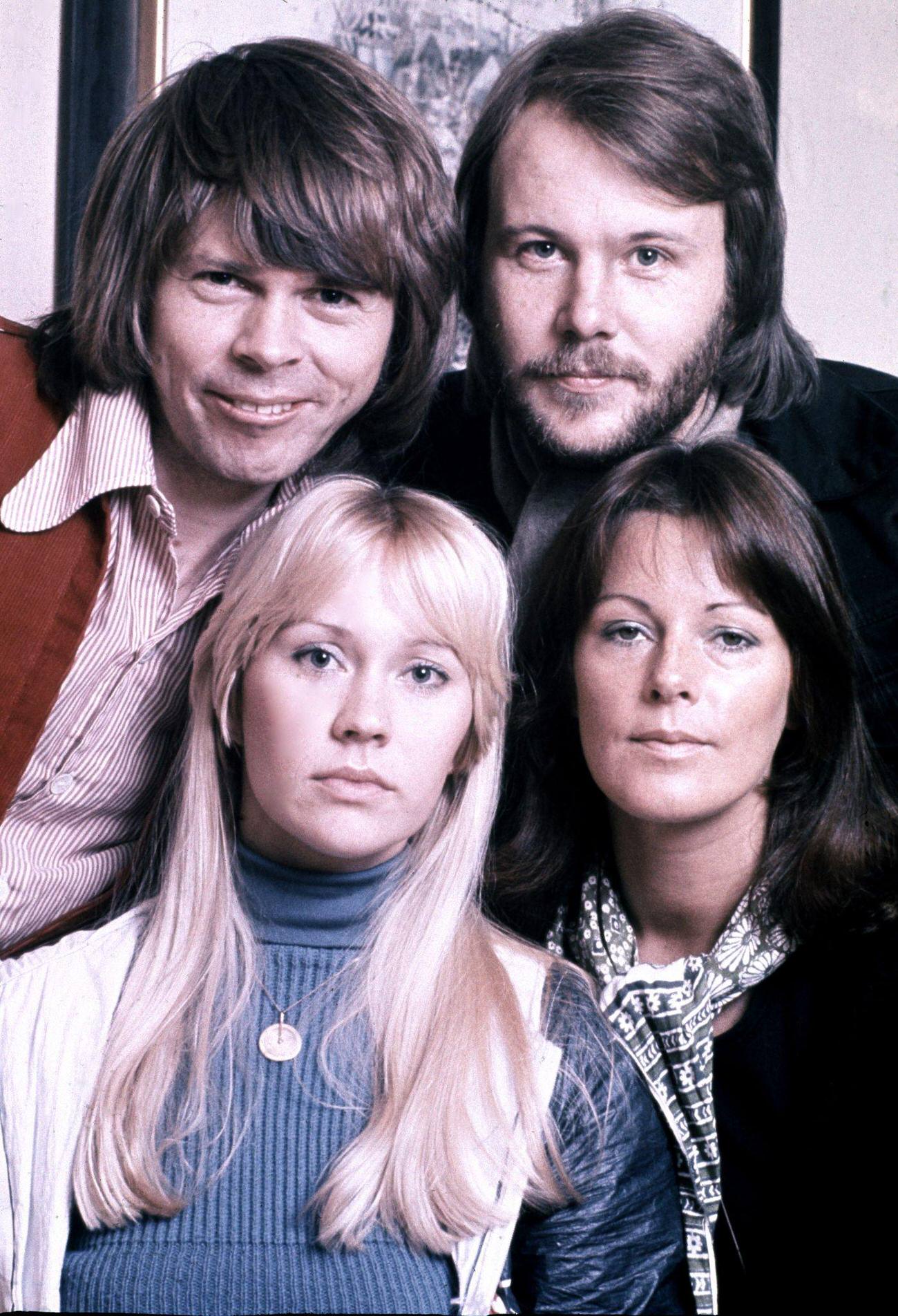 #25 Abba in Stockholm, April 1976.