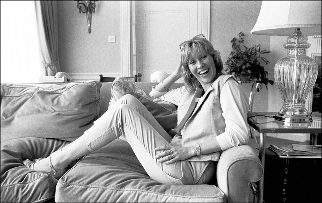 #6 Faltskog of Swedish pop group Abba, 1983