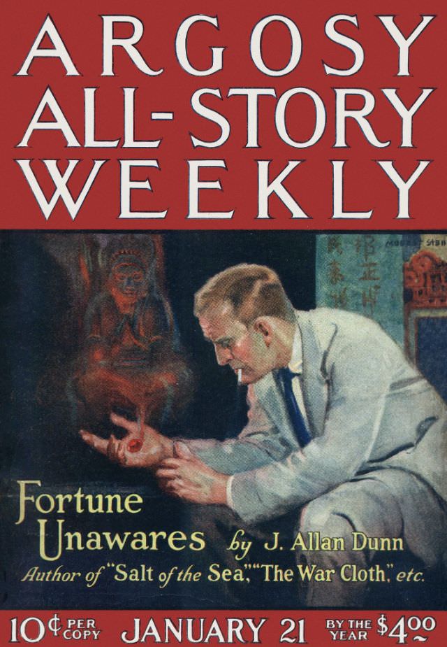 #14 Argosy cover, January 21, 1922