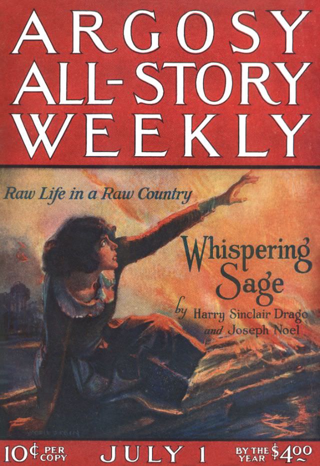 #15 Argosy cover, July 1, 1922