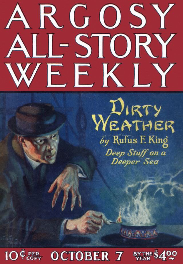 #16 Argosy cover, October 7, 1922