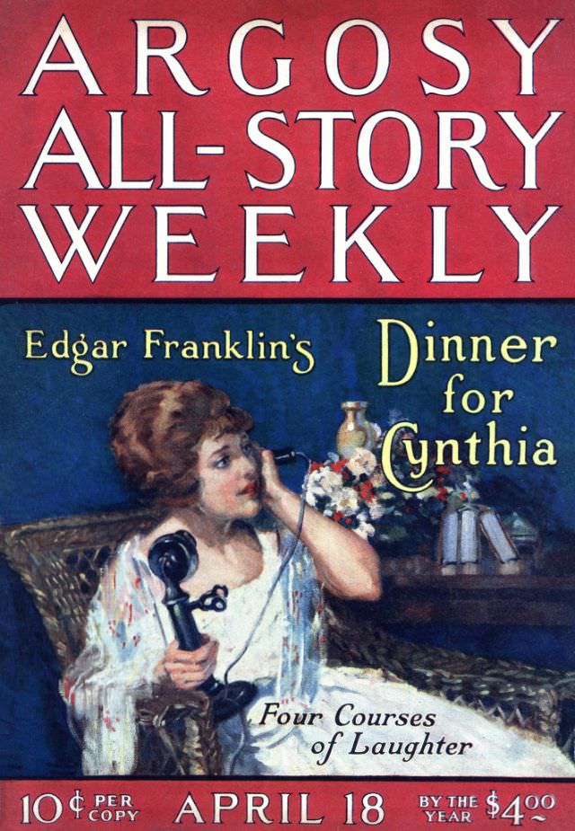 #19 Argosy cover, April 18, 1925