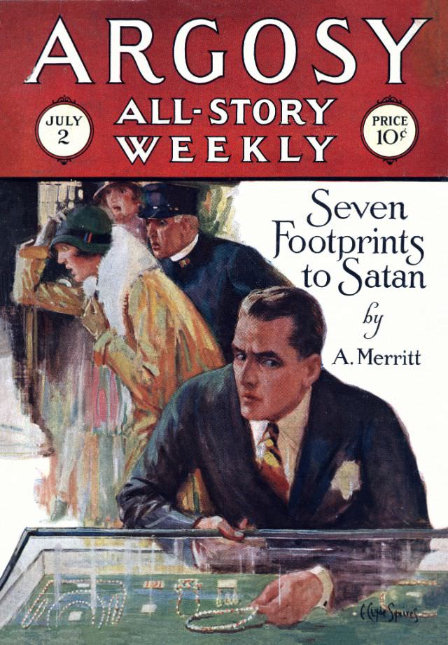 #25 Argosy cover, July 2, 1927