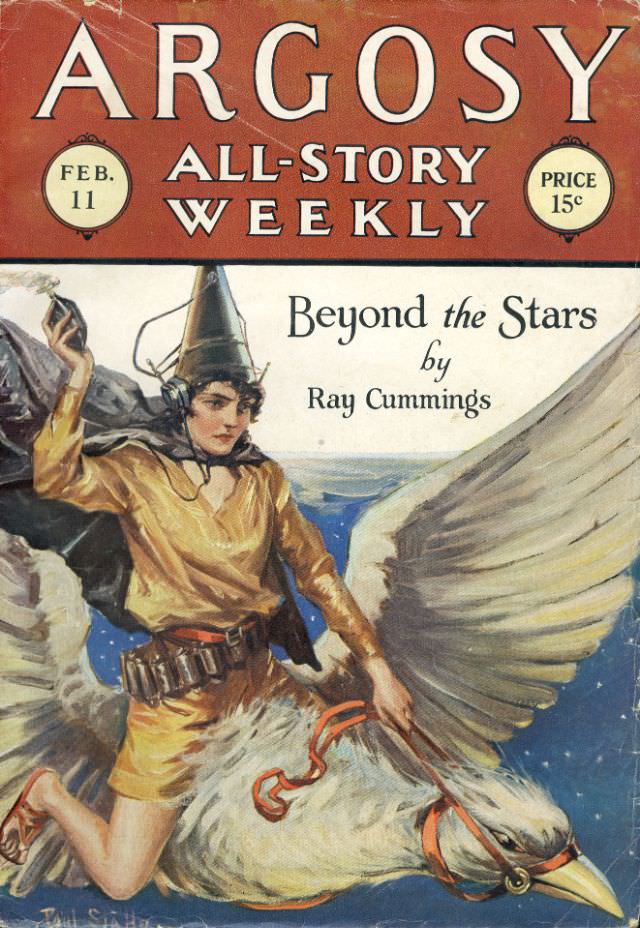#27 Argosy cover, February 11, 1928