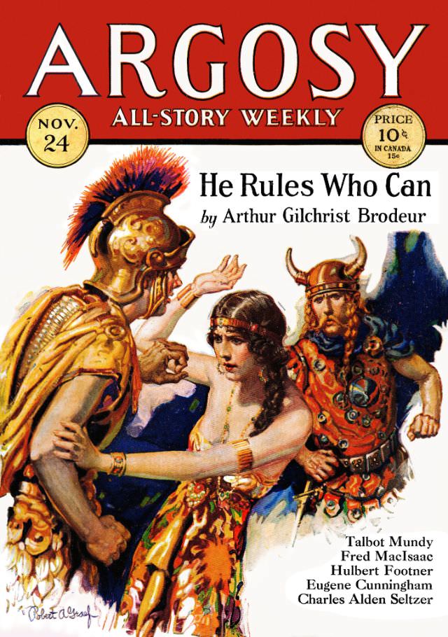 #30 Argosy cover, November 24, 1928