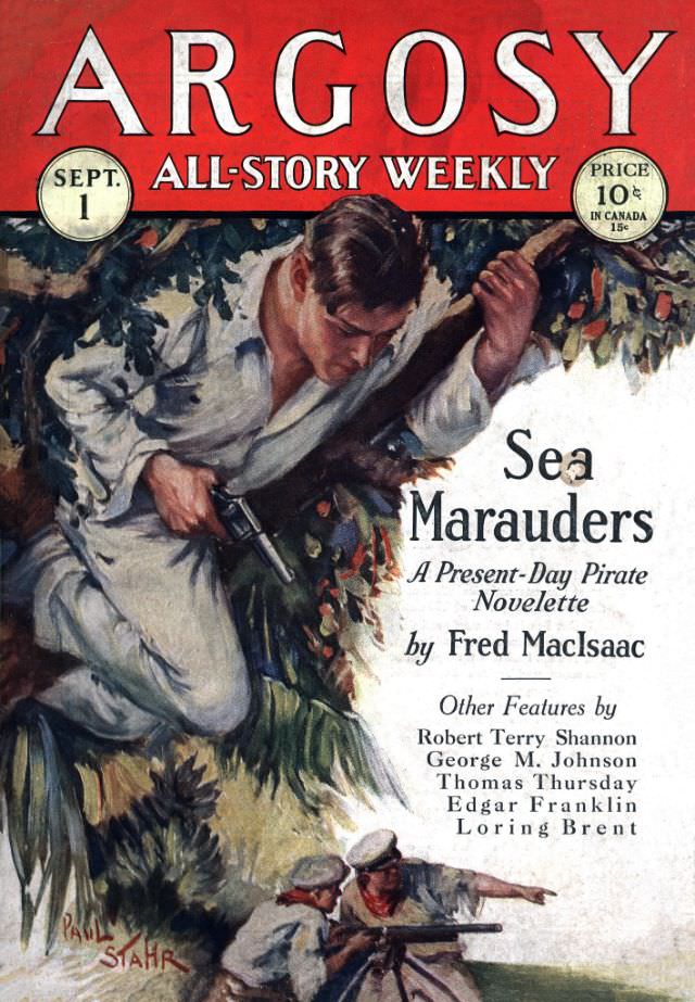 #32 Argosy cover, September 1, 1928