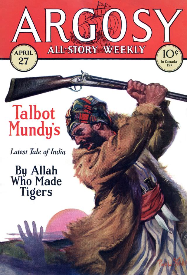 #34 Argosy cover, April 27, 1929