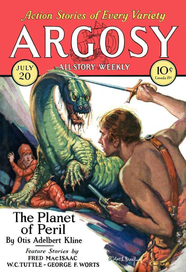 #35 Argosy cover, July 20, 1929