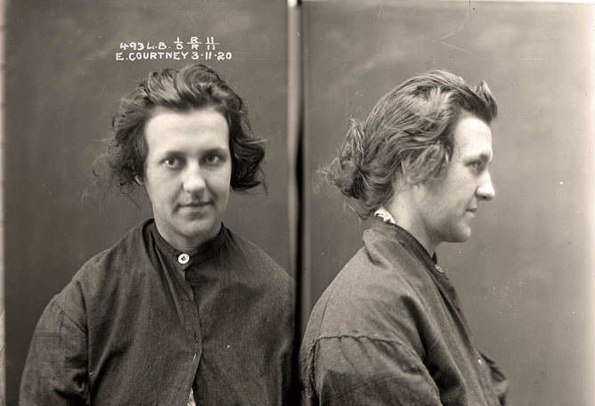 #14 Evelyn Courtney (1920. Aged: 19).