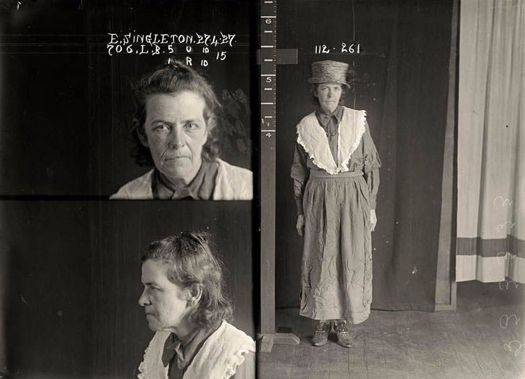 #18 Elizabeth Singleton (1927. Aged: 22).