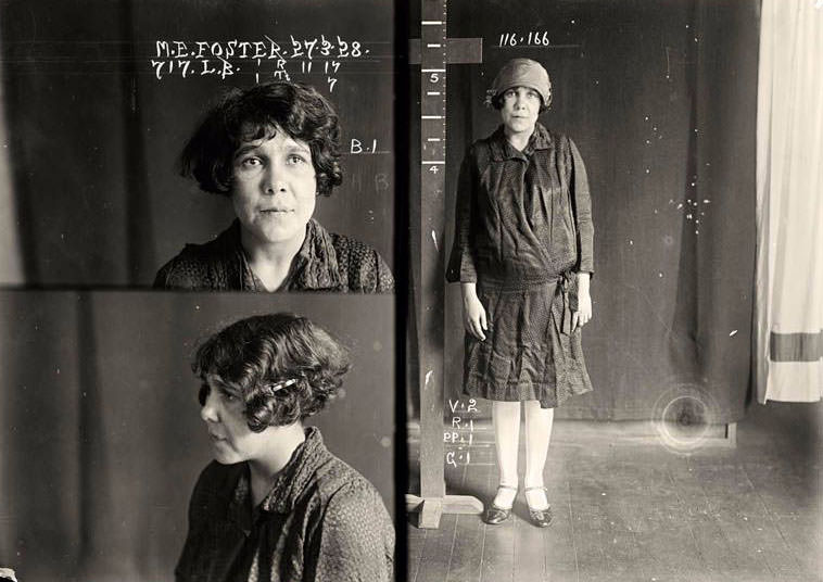 #7 May Ethel Foster (1928. Aged: 27).