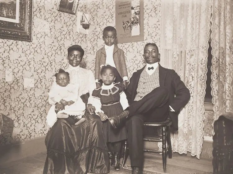 #1 Thomas A. and Margaret Dillon Family. Virginia-born coachman Thomas A. Dillon and his wife, Margaret, a domestic servant and native of Newton, Massachusetts