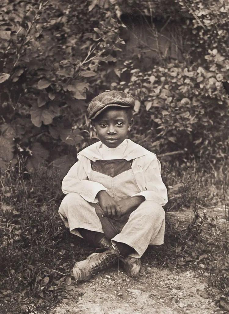 #14 Boy Sitting on Grass, 1904.