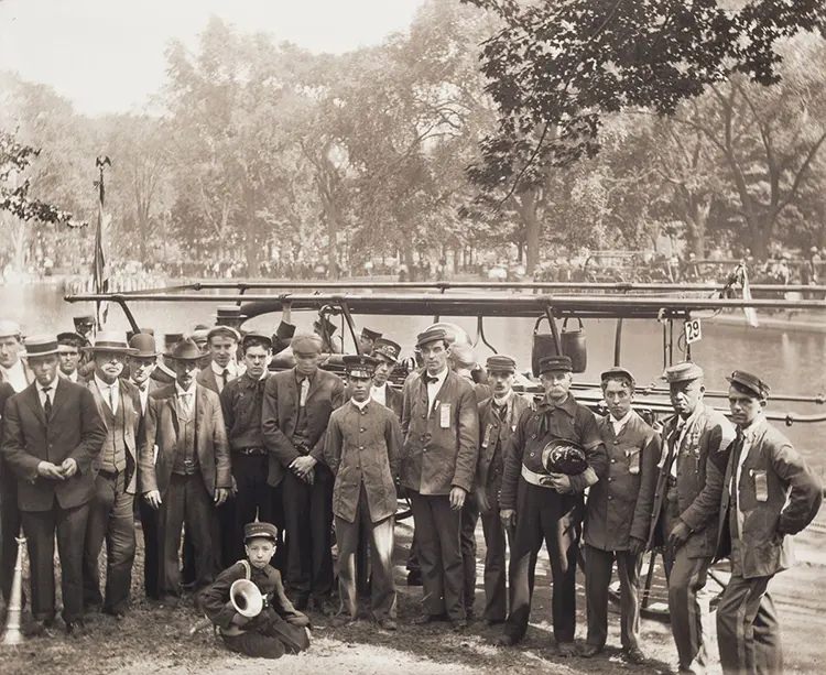 #24 Members of the Worcester Veterans Firemen’s Association.