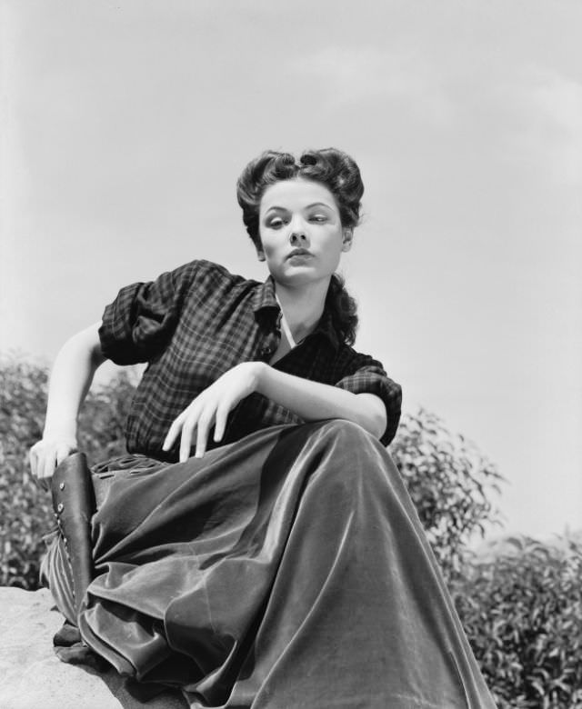 The Leading Lady of the West: Gene Tierney in &;Belle Starr&; 1941 Movies &; TV