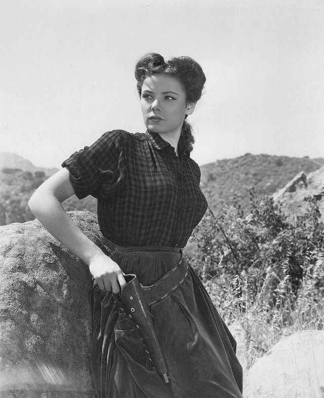 The Leading Lady of the West: Gene Tierney in &;Belle Starr&; 1941 Movies &; TV