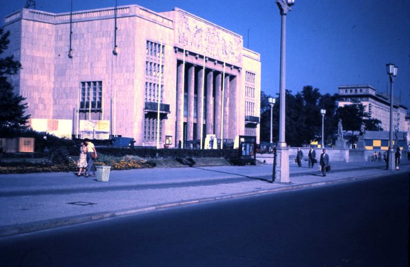 #7 Berlin. Deutsche Sporthalle, Stalinallee (demolished around 1971), East Berlin, September 11, 1959