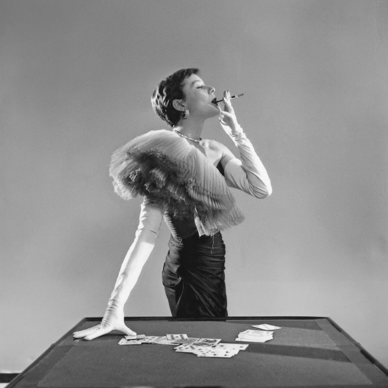 #99 Bettina wearing Jacques Fath design, 1952