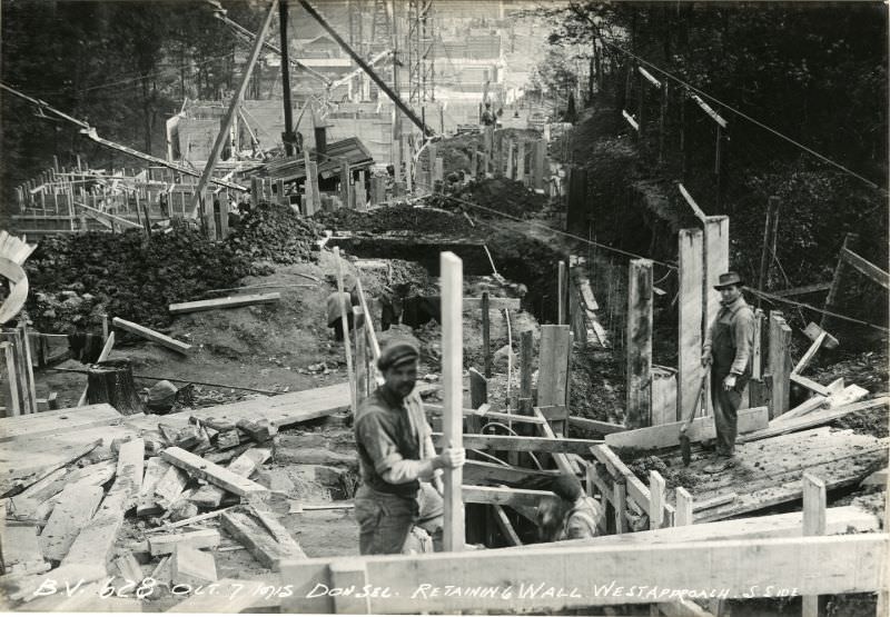 #11 Don Sec. Retaining Wall West Approach S. Side