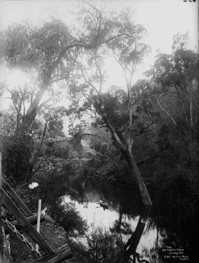 #20 Pool by Grand Arch, Jenolan Caves, New South Wales, 1900
