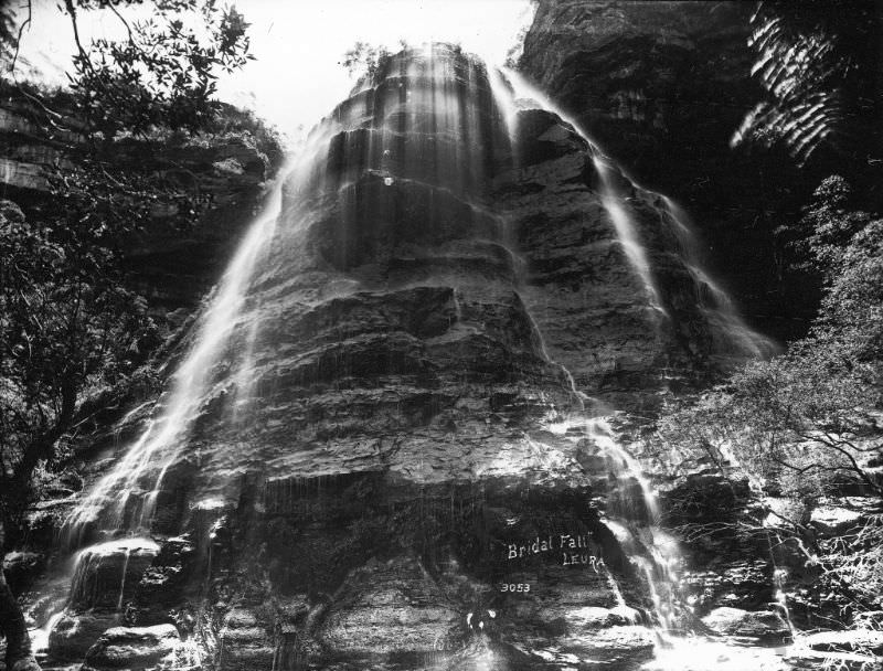 #4 Bridal Falls, Leura, New South Wales, 1900