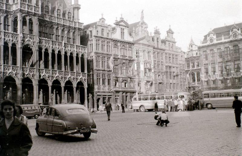 #48 Grand Place, Brussels, 1958