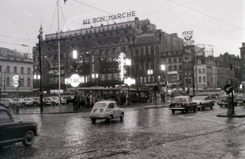 #53 Place Rogier, Brussels, 1958