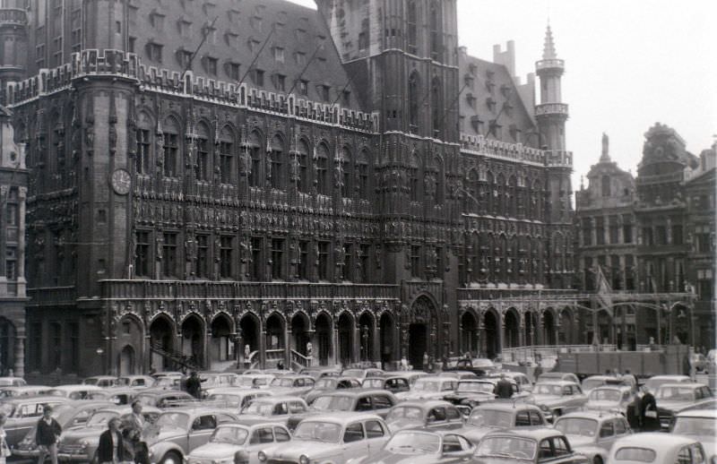#66 Grand Place car park, Brussels, 1959