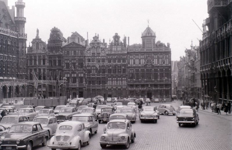 #68 Grand Place, Brussels, 1959