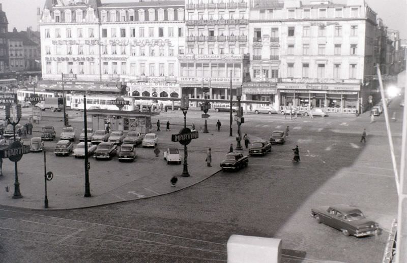 #70 Place Rogier, Brussels, 1959