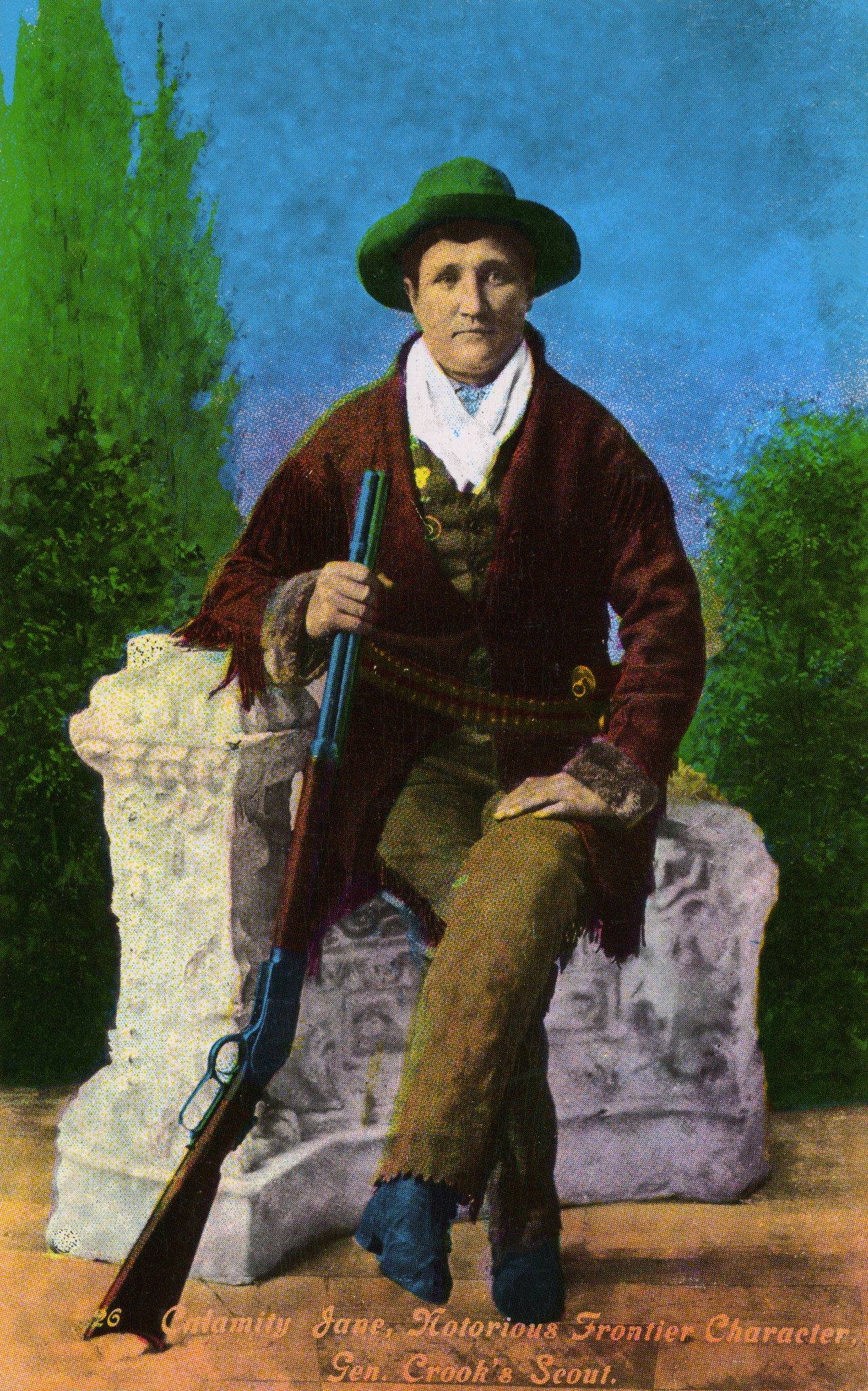 #1 Calamity Jane with her rifle